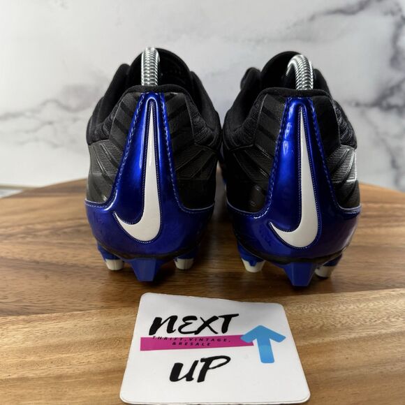 Men’s 9-Nike Vapor Speed Low D Football Cleats Sport Royal Black 643160 411 main image 4